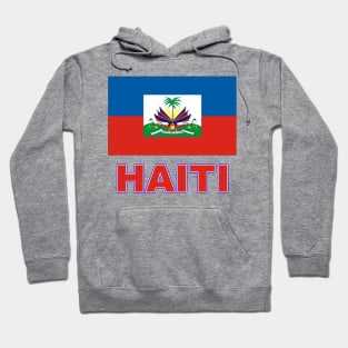 The Pride of Haiti - Haitian Flag Design Hoodie